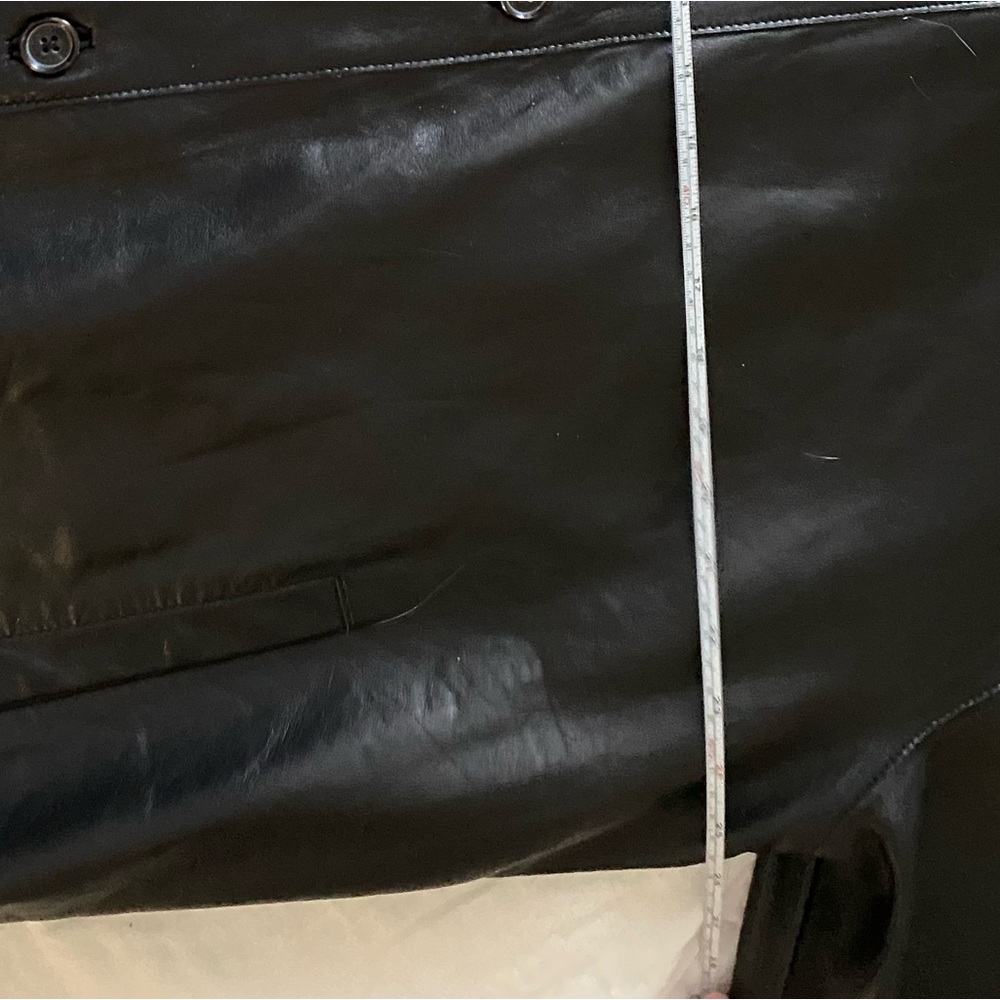 NWT. Andrew Marc men’s XXL coat. Vintage 1990s. Beautiful black calfskin. - Picture 10 of 14